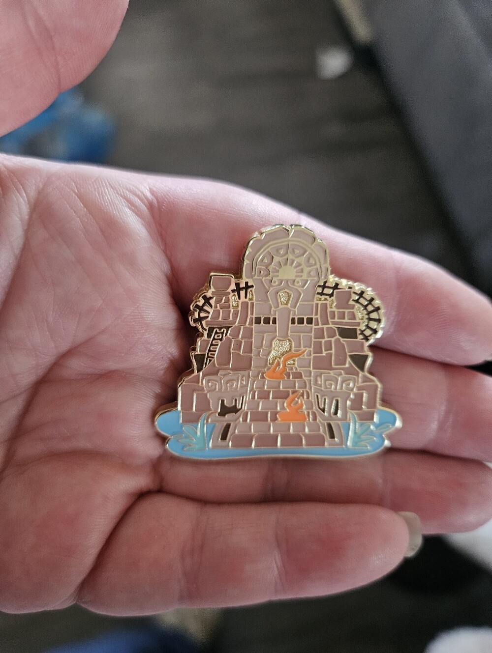 the Raging Spirits Ride Pin from the Tokyo Disney Resort "Happiness Everywhere"